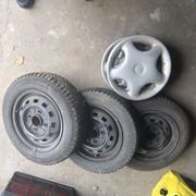 Felgi z oponami do matiza 3 szt.