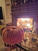 Poduszka dynia handmade halloween 