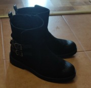 American Club kozaki damskie do połowy łydki płaski obcas rozmiar 36