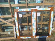 Okno veka 1560x1340 złoty dąb 3szyby roto