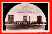 Olsztynek -Mauzoleum Hindenburga -Tannenberg - Krzyż - 1934 rok - Foto.