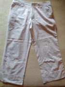 Spodnie 3/4 białe damskie Esprit