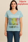 Letnia bluzeczka t-shirt rozm M firmy QS