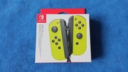 Nintendo Switch Joy Con Neon Yellow Żółte Komplet stan BdB