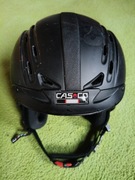 kask narciarski Casco Powder2 czarny, rozmiar: 56-59 cm, narty snowboard