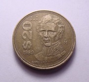 Meksyk 20 pesos 1989