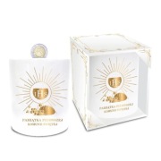 Skarbonka walec - upominek na Komunię (Chleb i Wino)