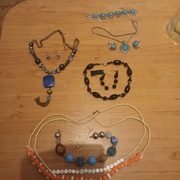 Biżuteria kobieca  9 szt za taką cenę 