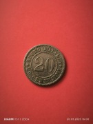 20 centesimi 1894 rok