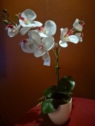 Storczyk w doniczce sztuczny 46,5 cm