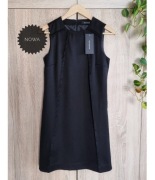 Reserved nowa czarna elegancka sukienka 