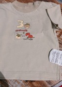 T-shirt chlopiecy 74cm 100% bawelna