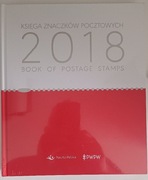 Księga znaczków pocztowych 2018
