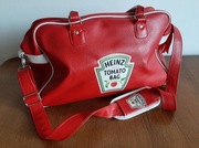 Torba HEINZ Eco Tomato Bag Retro Vintage skóra Leather PRL Stara torba