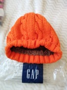 GAP nowa czapka 6-12 lat pomarańczowa