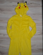 19^ pokemon pikachu strój przebranie piżama 7/8 Lat_ 122/128