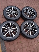 Felgi aluminiowe 17" Toyota z oponami Continental  215/55 R17
