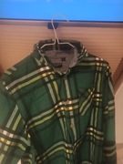 Koszula męska zielona w kratkę rozmiar S używana