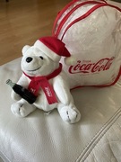 Oryginalny zestaw Coca-Cola Miś + plecaczek