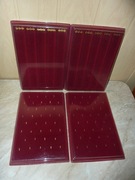 OKAZJA! Paleta flokowana zamykana biżuteria zestaw 4 szt 