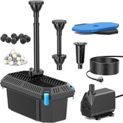 Biling Kompletny zestaw filtrów do stawu z pompą 40 W