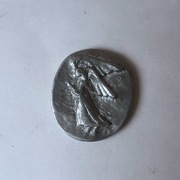 Vilmain & Klinger Guardian Angel medalik kieszonkowy Anioł Stróż 