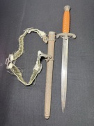 Kordzik Luftwaffe IIwojna światowa – Robert Klaas Solingen+rapcie i temblak