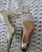 Szpilki złote Liu Jo 