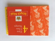 Anglia/Brytania stamp booklet Elżbieta II ** 4x1st Prince Charles FB17