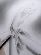 Rysunek ołówek na papierze 