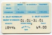 Bilet miesięczny MZK Opole - Bilet Norm, 69zł