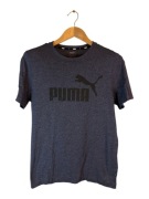 Koszulka Puma niebieska duża logo m