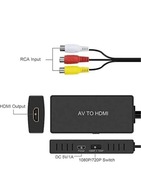Najlepszy konwerter RCA na HDMI, adapter AV na HDMI
