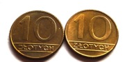 10 zł1989 -1990 -stany mennicze