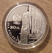 Moneta srebrna 20 zł