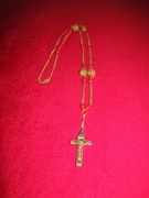 D )   stary RÓŻANIEC & krzyzyk  ..... 