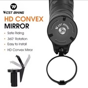 Lusterko rowerowe West Biking. 360° uniwersalne