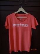 T-shirt damski Bruno Banani koralowy/pomarańczowy