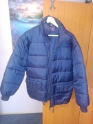 Kurtka zimowa męska puchowa granatowa 42/44