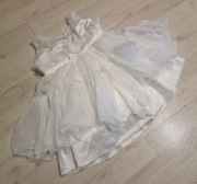 strój królewna przebranie dama dworu aniołek śnieżynka 2167