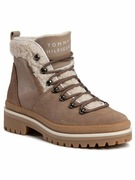 Tommy Hilfiger trapery futerko baranek botki 41