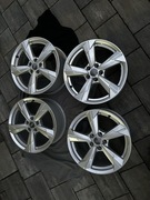 4 FELGI aluminiowe AUDI A6 orginalne 5x112 IDEALNE 4K0601025D