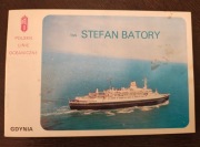 TSS Stefan Batory Polskie Linie Oceaniczne Gdynia Folder