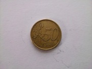 moneta 50 eurocentów włoska