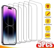 Szkło hartowane 5-cio pak IPhone 7,8,X,11,12,13,14,15,16 pro, pro max