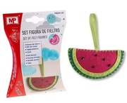 Zestaw kreatywny do szycia z filcu Arbuz, Słonik