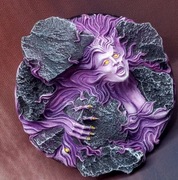 Pomalowana podstawka 60mm Micro Art Studio.