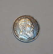 Moneta 2 marki 1907 Badenia - replika.