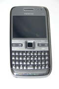 Nokia E72 srebrny