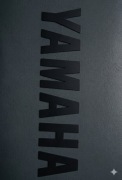 Naklejka Yamaha 20x4,5cm Czrny Mat 